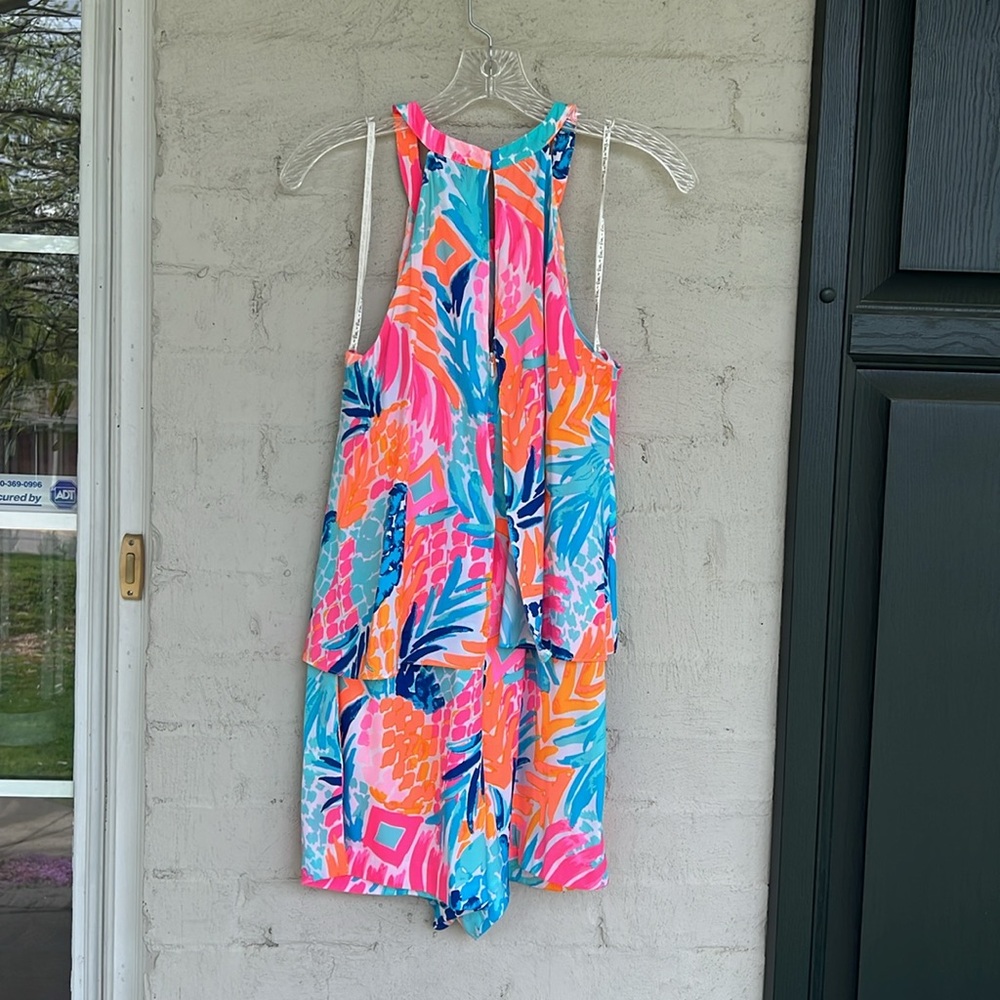 Lilly Pulitzer Colorful Printed Romper - Picture 9 of 15
